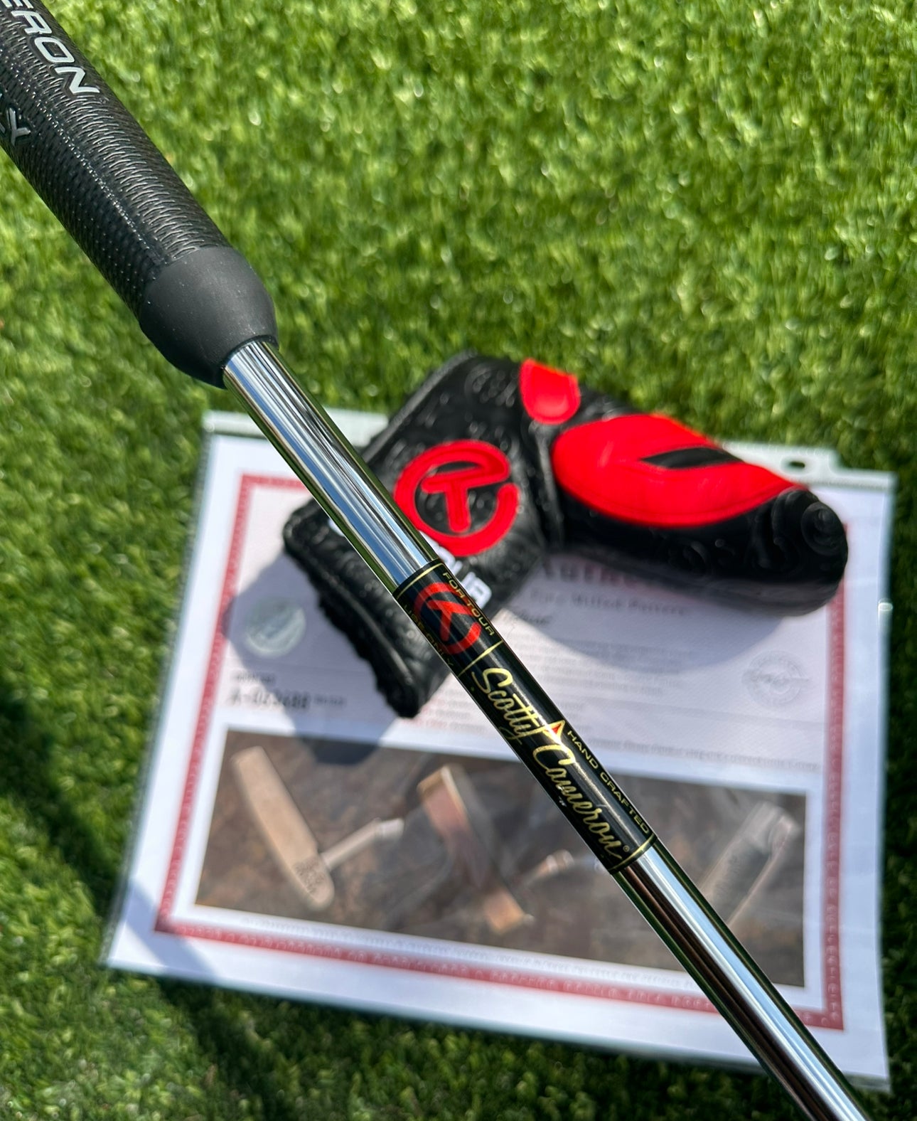 【極美品】SCOTTYCAMERON Classic1 Scotty Cameron 009M SSS 350G Chromatic Bronze Circle T Putter