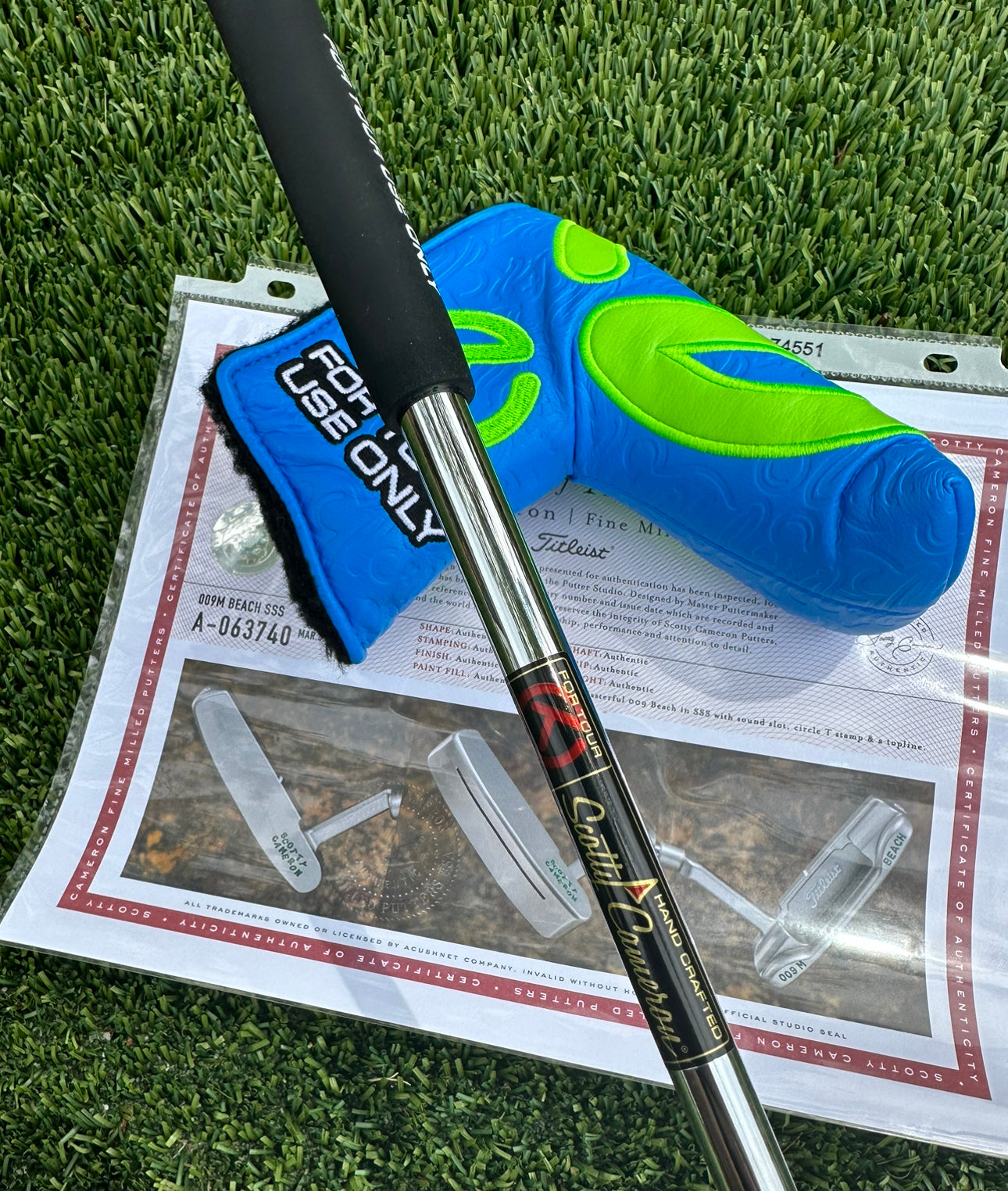 Scotty Cameron 009 Masterful Beach 350G SSS Circle T putter Scotty Cameron 009 Masterful Beach 350G SSS Circle T putter