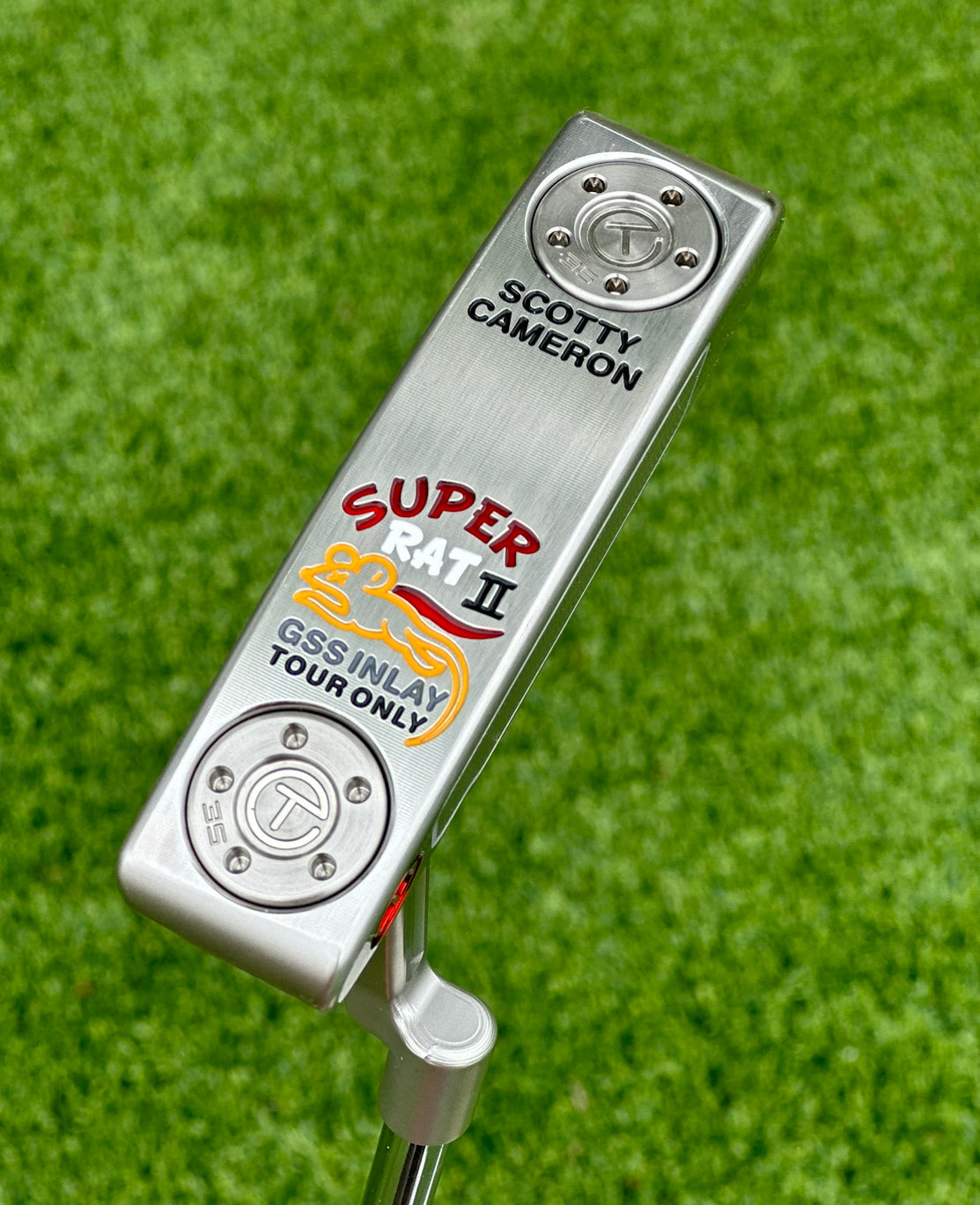 Scotty Cameron Tour Super Rat 2 Silver Mist GSS 360G Circle T Putter