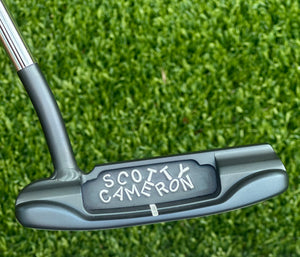 Scotty Cameron 009M Carbon Blue Mist 350G Circle T Putter