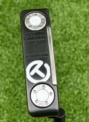 Scotty Cameron Tour Black Newport 360G Circle T Putter