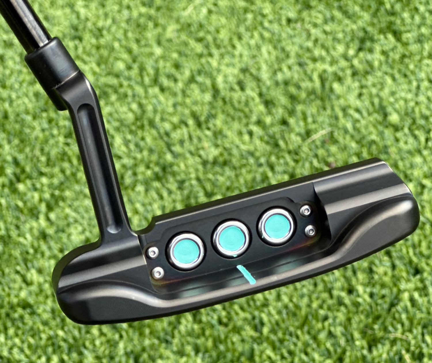 Scotty Cameron GSS マーカー Scotty Cameron Ball Marker Coin Peace Sign Square - Scotty Blue