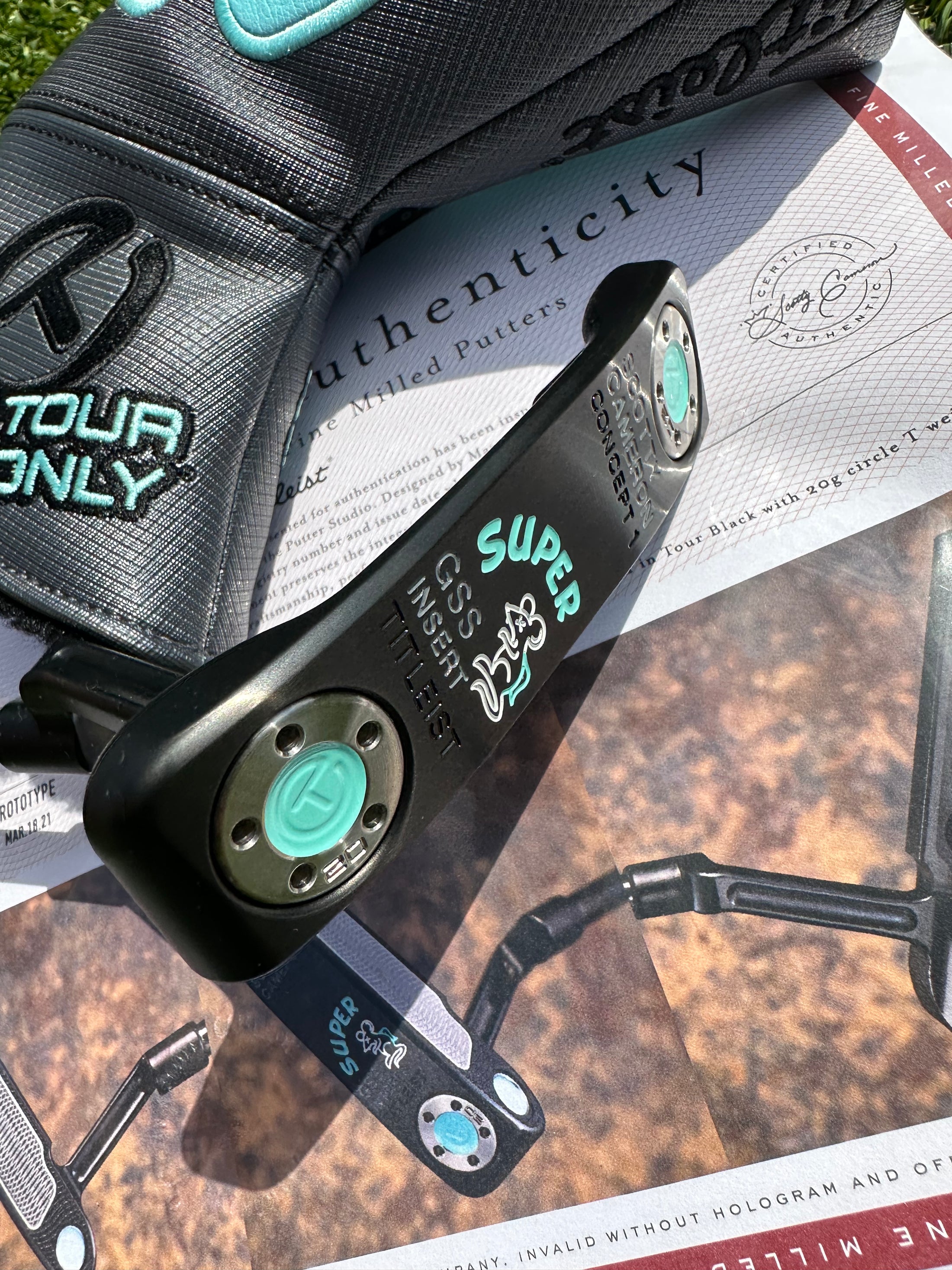 Scotty Cameron 1 of 40 Tiffany Super GSS Circle T 360G Scotty Cameron 1 of 40 Tiffany Super GSS Circle T 360G