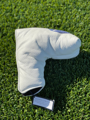 TourScottys Leather White Blade Headcover