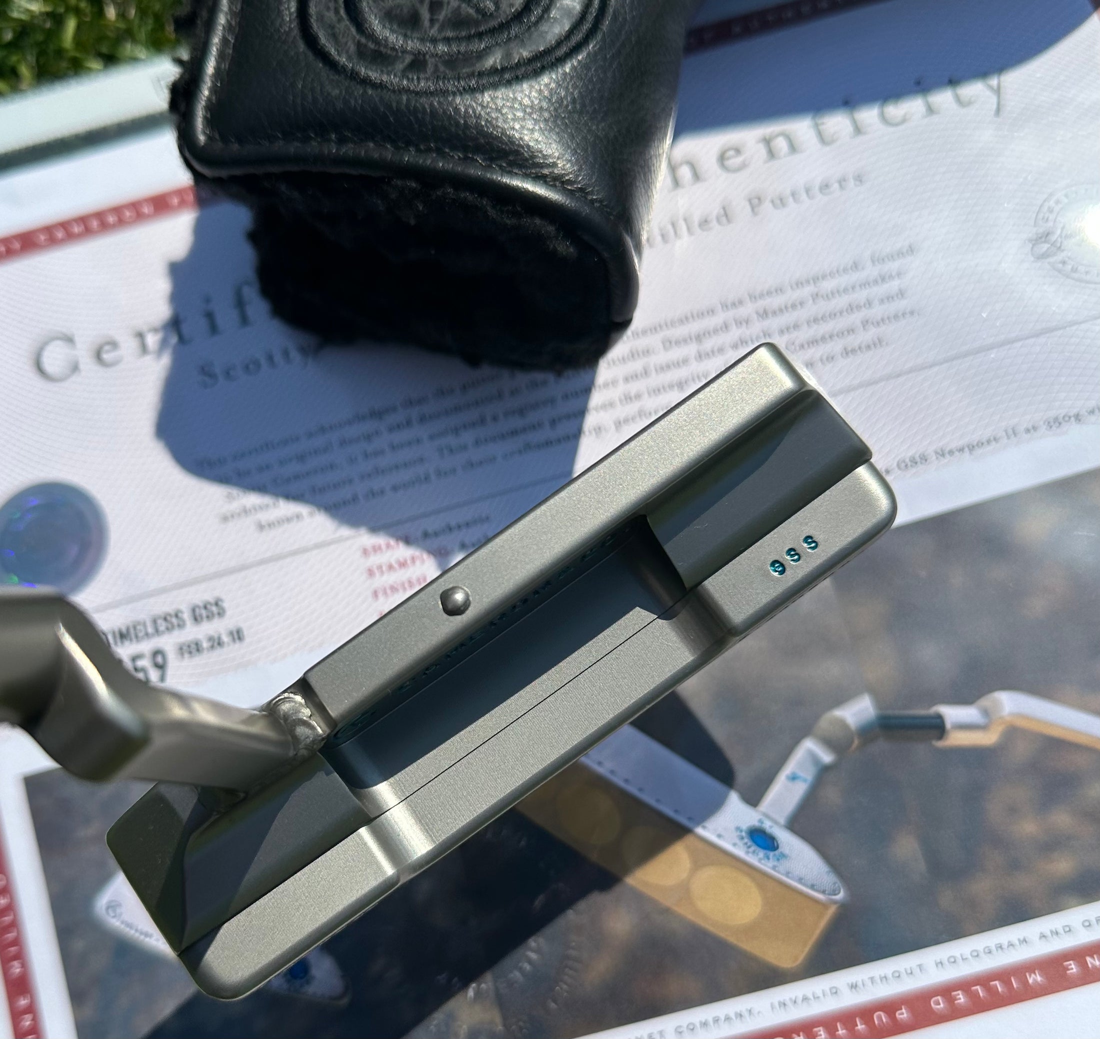 Scotty Cameron Timeless Newport 2 Custom 1/1 GSS Circle T 350G