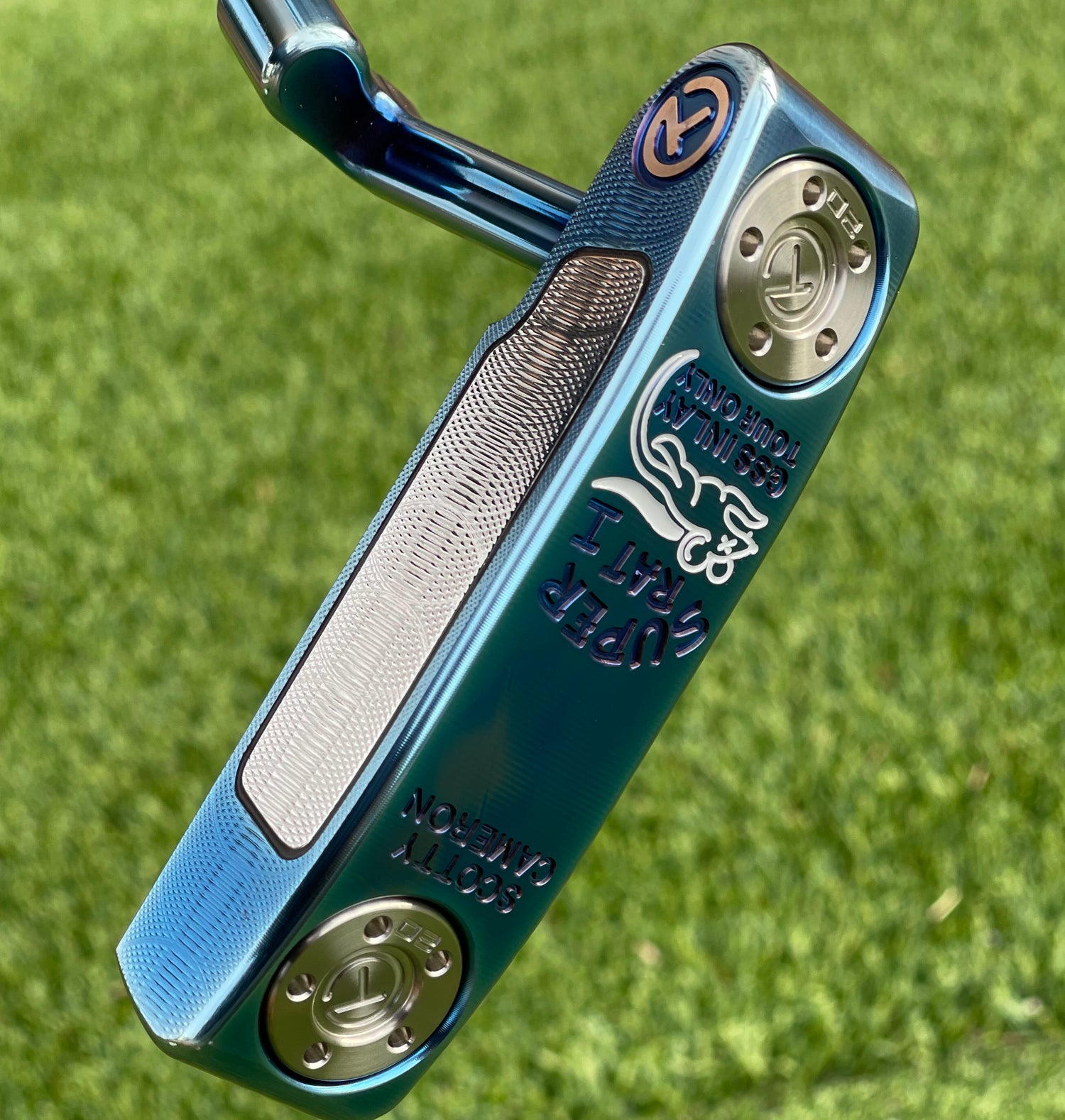 Scotty Cameron Chromatic Blue Pearl Super Rat GSS 360G