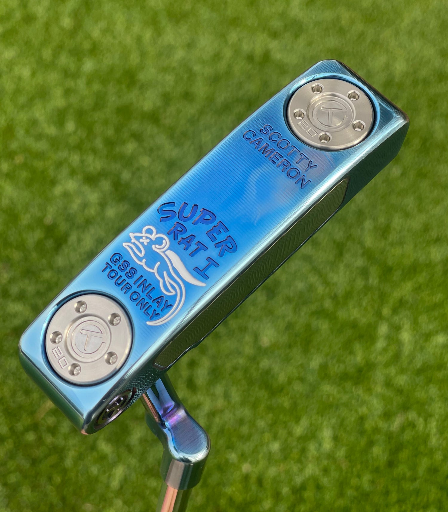 Scotty Cameron Chromatic Blue Pearl Super Rat GSS 360G
