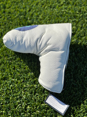 TourScottys Leather White Blade Headcover
