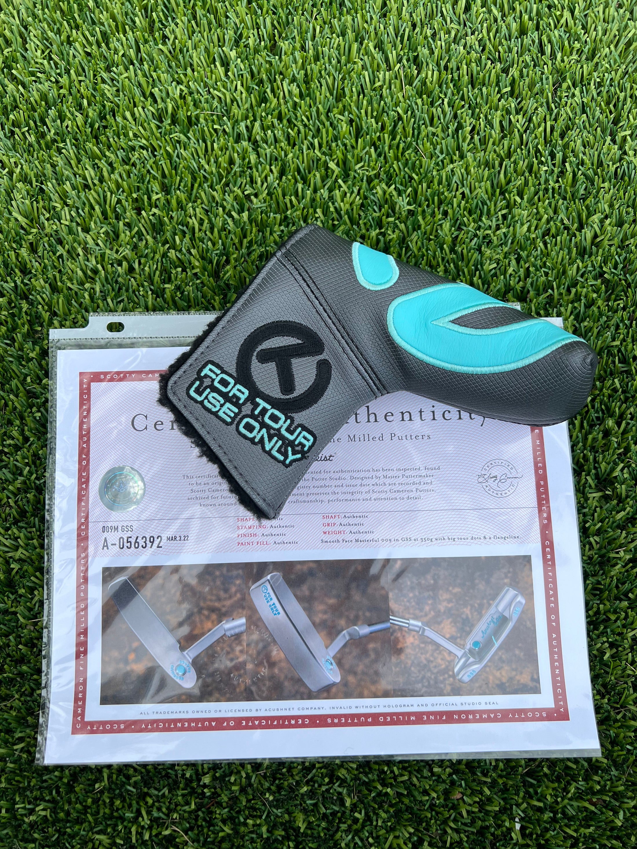 Scotty Cameron Tiffany GSS 009 Masterful Smooth Face 350G